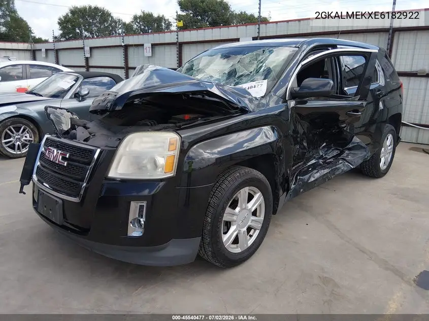 2014 GMC Terrain Sle-1 VIN: 2GKALMEKXE6182922 Lot: 45540477