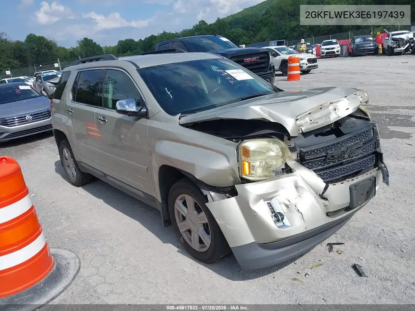 2014 GMC Terrain Sle-2 VIN: 2GKFLWEK3E6197439 Lot: 45617532