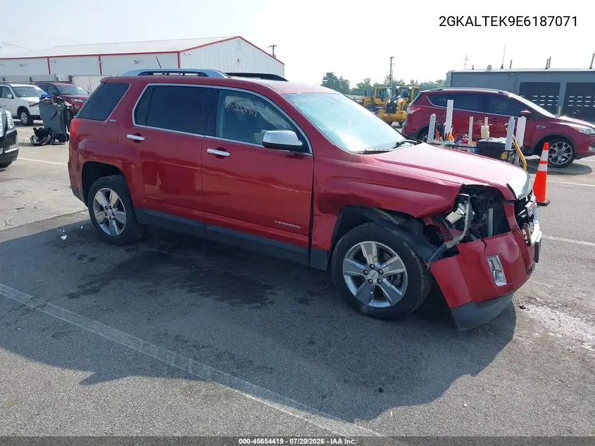 2014 GMC Terrain Slt-2 VIN: 2GKALTEK9E6187071 Lot: 45654419