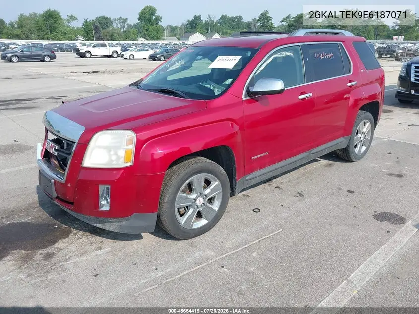 2014 GMC Terrain Slt-2 VIN: 2GKALTEK9E6187071 Lot: 45654419