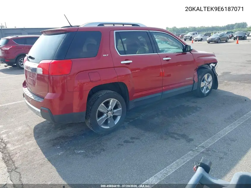 2014 GMC Terrain Slt-2 VIN: 2GKALTEK9E6187071 Lot: 45654419