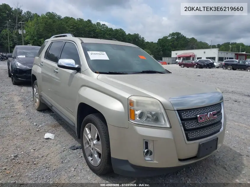 2014 GMC Terrain Slt-2 VIN: 2GKALTEK3E6219660 Lot: 45695696