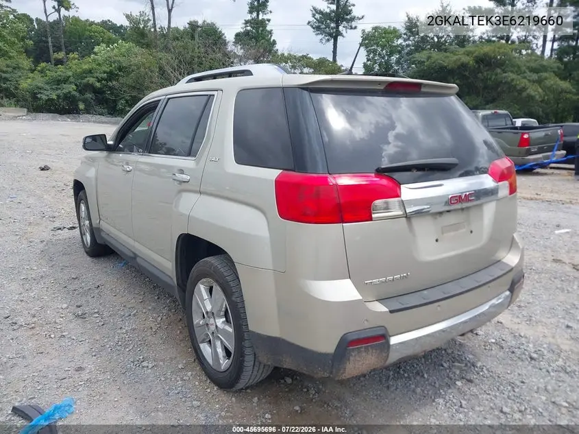 2014 GMC Terrain Slt-2 VIN: 2GKALTEK3E6219660 Lot: 45695696