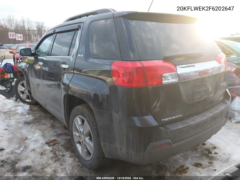 2GKFLWEK2F6202647 2015 GMC Terrain Sle-2