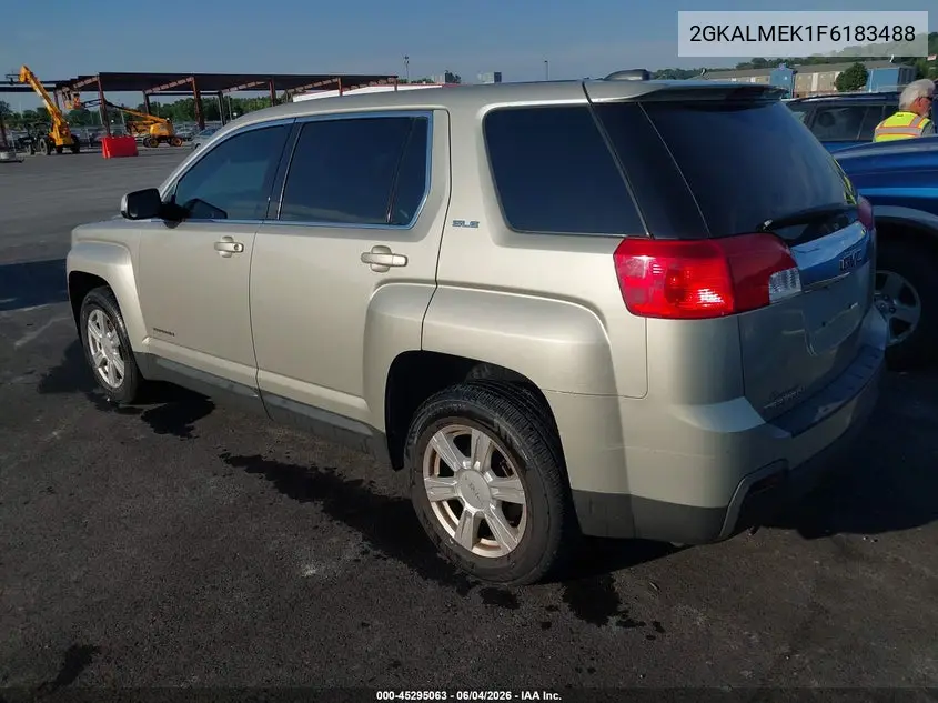 2015 GMC Terrain Sle-1 VIN: 2GKALMEK1F6183488 Lot: 45295063
