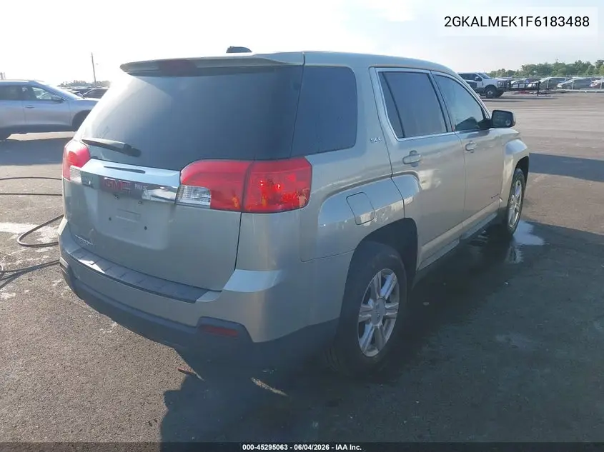 2015 GMC Terrain Sle-1 VIN: 2GKALMEK1F6183488 Lot: 45295063