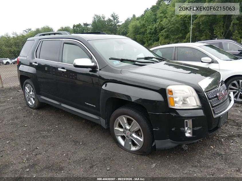 2015 GMC Terrain Slt-1 VIN: 2GKFLXEK0F6215063 Lot: 45430387