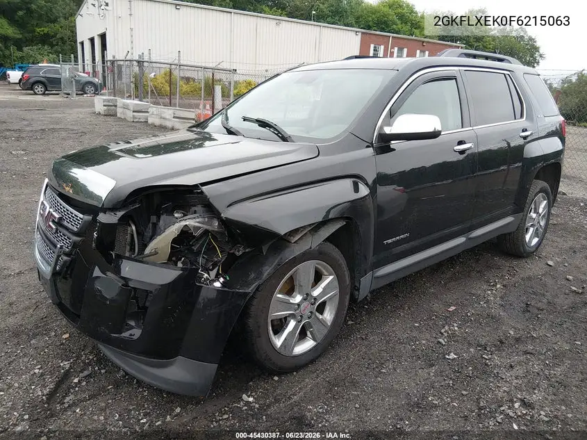 2015 GMC Terrain Slt-1 VIN: 2GKFLXEK0F6215063 Lot: 45430387