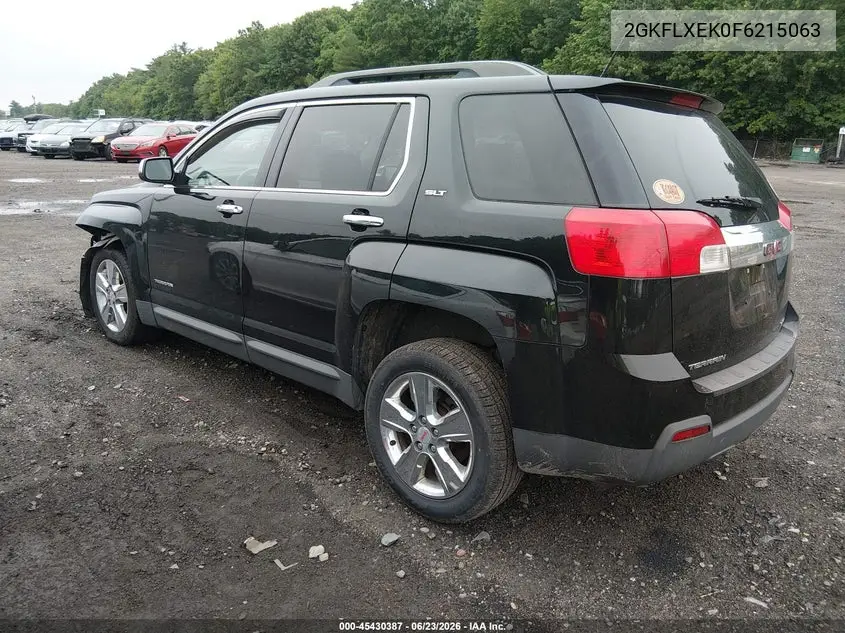2015 GMC Terrain Slt-1 VIN: 2GKFLXEK0F6215063 Lot: 45430387