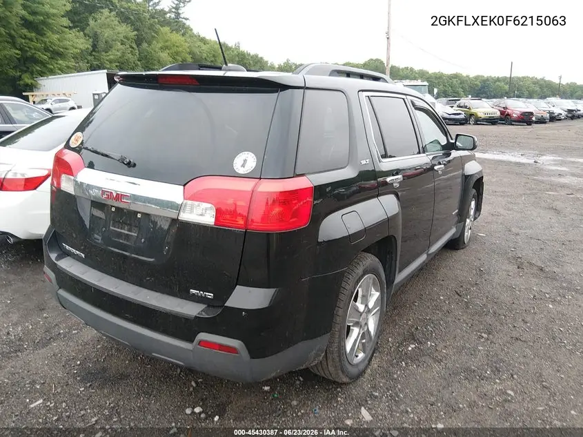 2015 GMC Terrain Slt-1 VIN: 2GKFLXEK0F6215063 Lot: 45430387