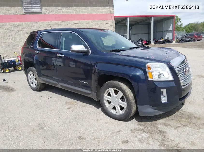 2015 GMC Terrain Sle-1 VIN: 2GKALMEKXF6386413 Lot: 45435126