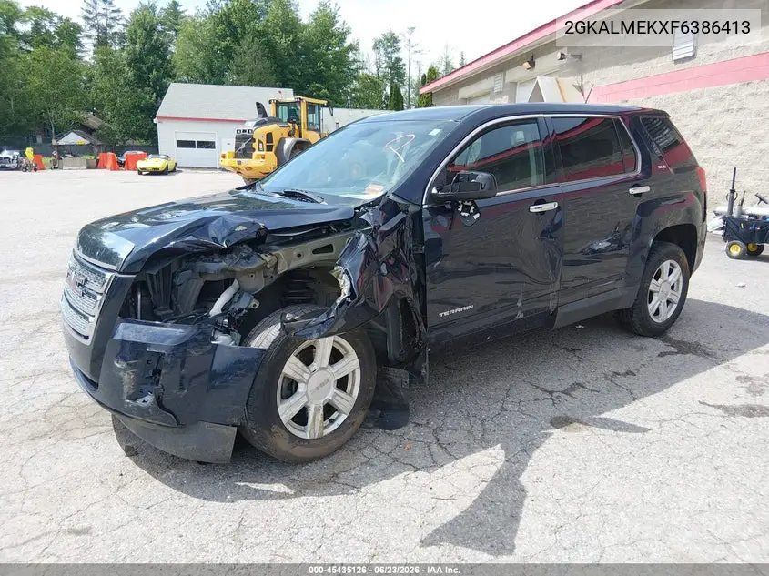 2015 GMC Terrain Sle-1 VIN: 2GKALMEKXF6386413 Lot: 45435126
