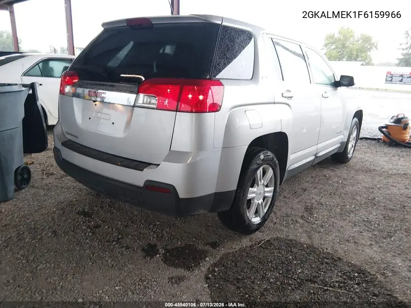 2015 GMC Terrain Sle-1 VIN: 2GKALMEK1F6159966 Lot: 45540106