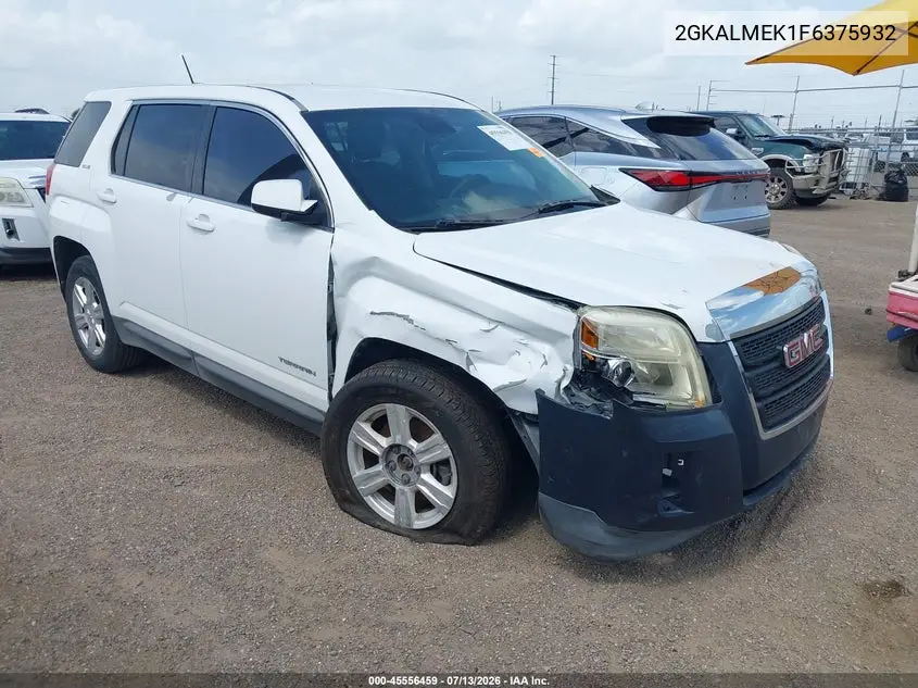 2015 GMC Terrain Sle-1 VIN: 2GKALMEK1F6375932 Lot: 45556459