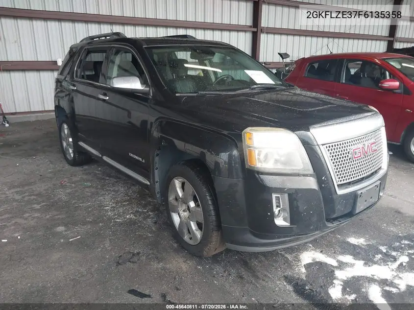 2015 GMC Terrain Denali VIN: 2GKFLZE37F6135358 Lot: 45640811