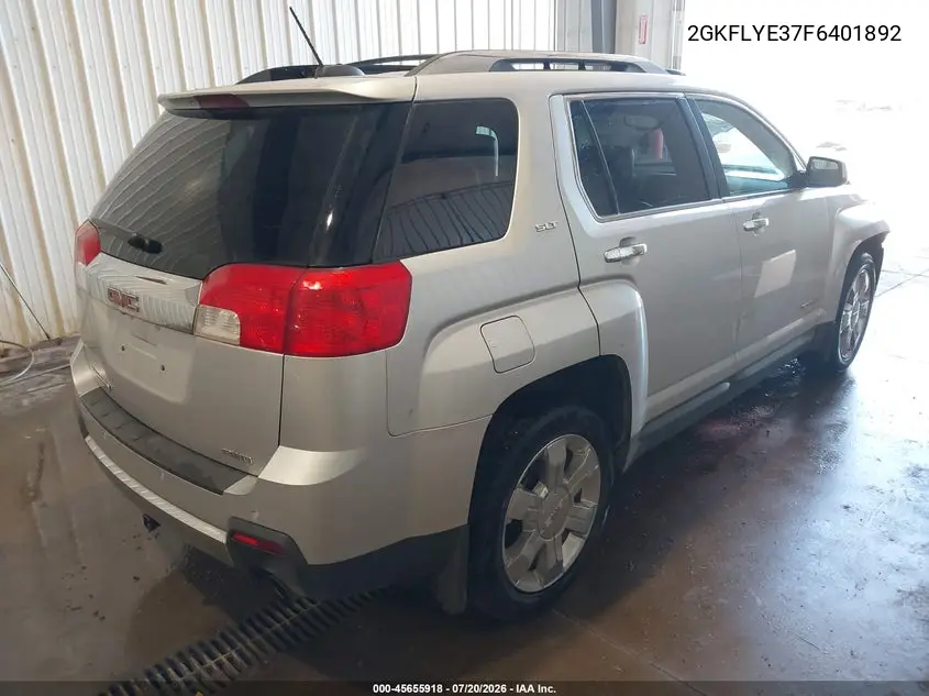 2015 GMC Terrain Slt-2 VIN: 2GKFLYE37F6401892 Lot: 45655918