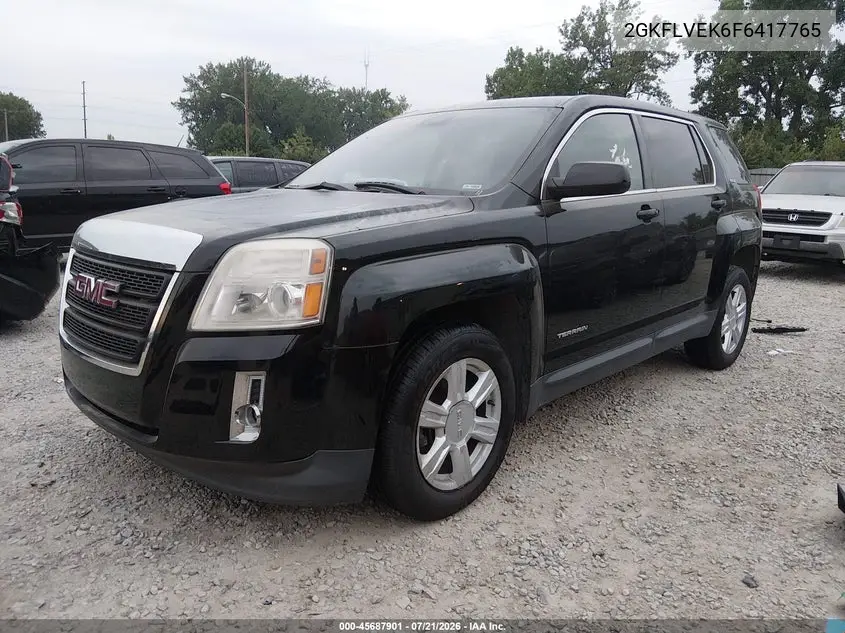 2015 GMC Terrain Sle-1 VIN: 2GKFLVEK6F6417765 Lot: 45687901