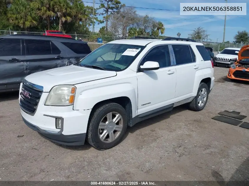 2GKALNEK5G6358851 2016 GMC Terrain Sle-2