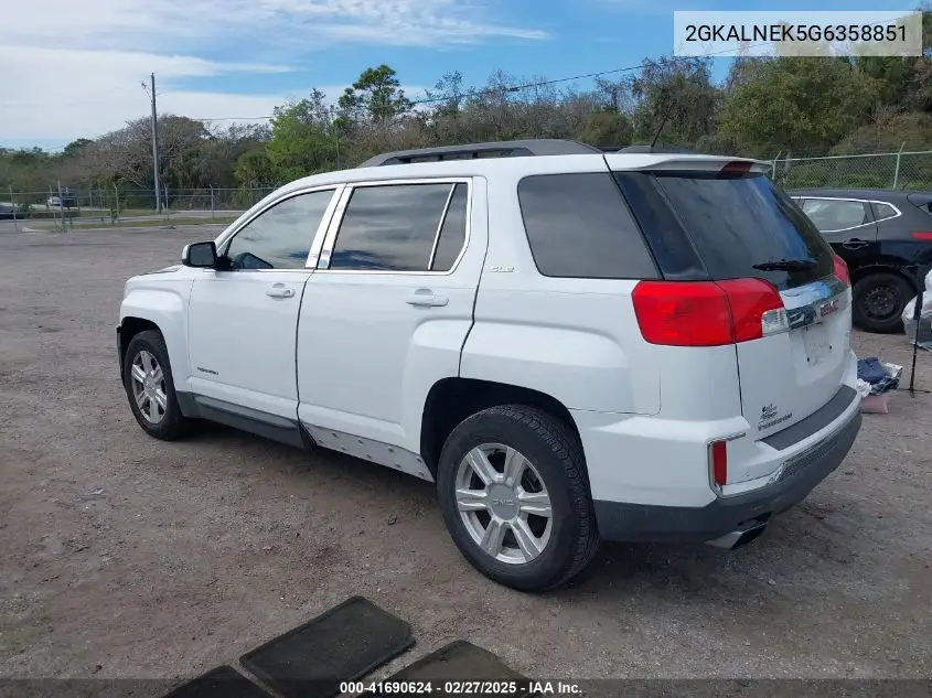 2GKALNEK5G6358851 2016 GMC Terrain Sle-2