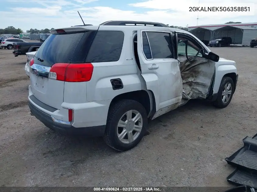 2GKALNEK5G6358851 2016 GMC Terrain Sle-2