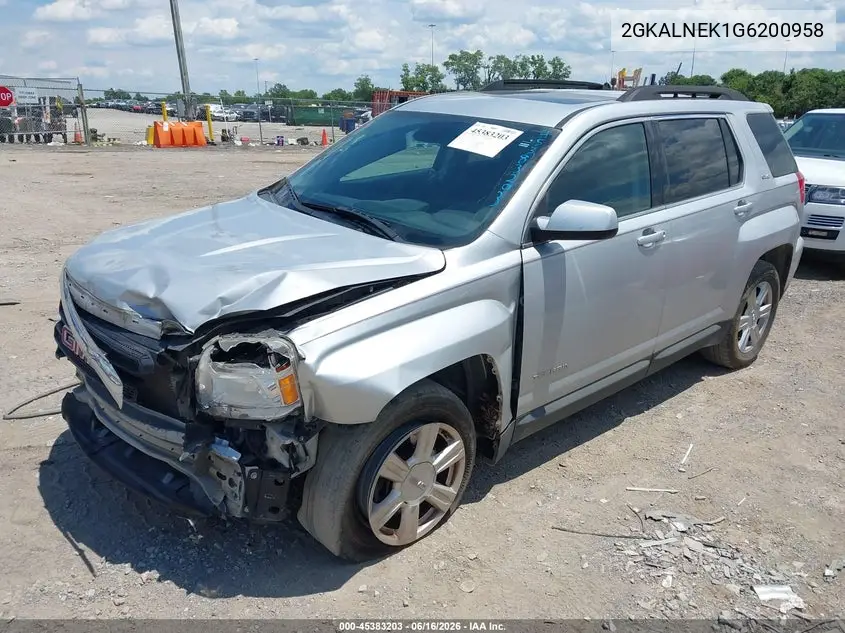 2016 GMC Terrain Sle-2 VIN: 2GKALNEK1G6200958 Lot: 45383203