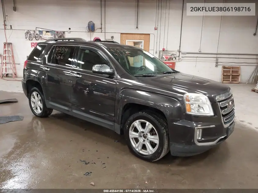 2016 GMC Terrain Slt VIN: 2GKFLUE38G6198716 Lot: 45544156