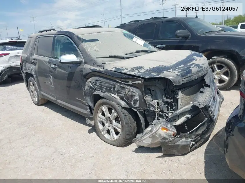 2016 GMC Terrain Slt VIN: 2GKFLPE37G6124057 Lot: 45594483