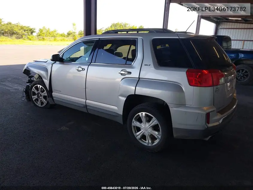 2016 GMC Terrain Slt VIN: 2GKFLPE34G6173782 Lot: 45643019
