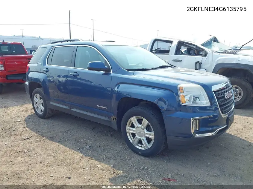 2016 GMC Terrain Sle-2 VIN: 2GKFLNE34G6135795 Lot: 45666936