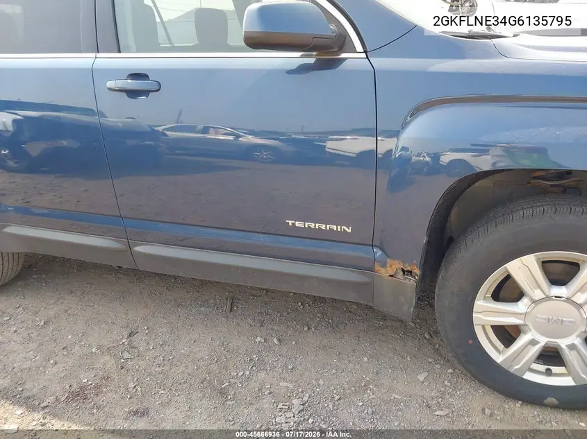 2016 GMC Terrain Sle-2 VIN: 2GKFLNE34G6135795 Lot: 45666936