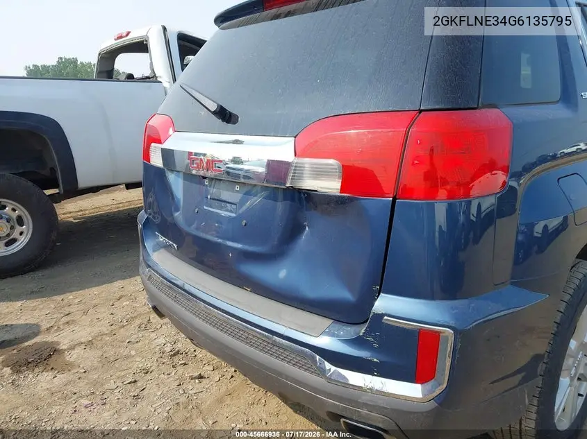 2016 GMC Terrain Sle-2 VIN: 2GKFLNE34G6135795 Lot: 45666936