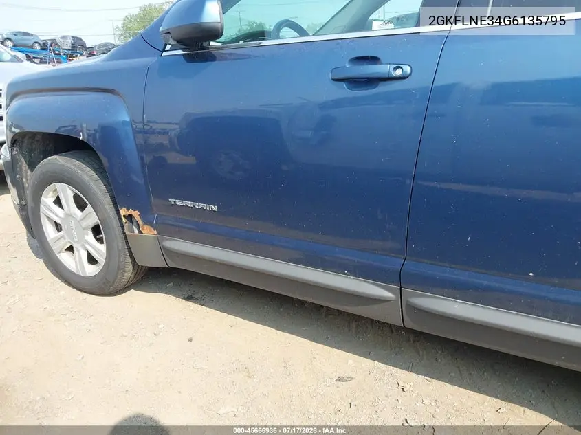 2016 GMC Terrain Sle-2 VIN: 2GKFLNE34G6135795 Lot: 45666936