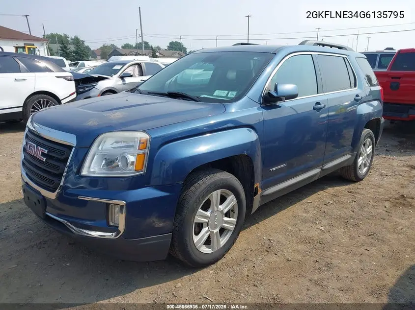 2016 GMC Terrain Sle-2 VIN: 2GKFLNE34G6135795 Lot: 45666936