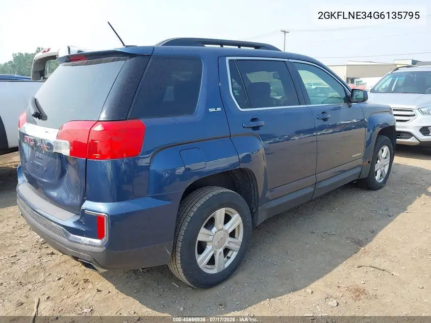 2016 GMC Terrain Sle-2 VIN: 2GKFLNE34G6135795 Lot: 45666936