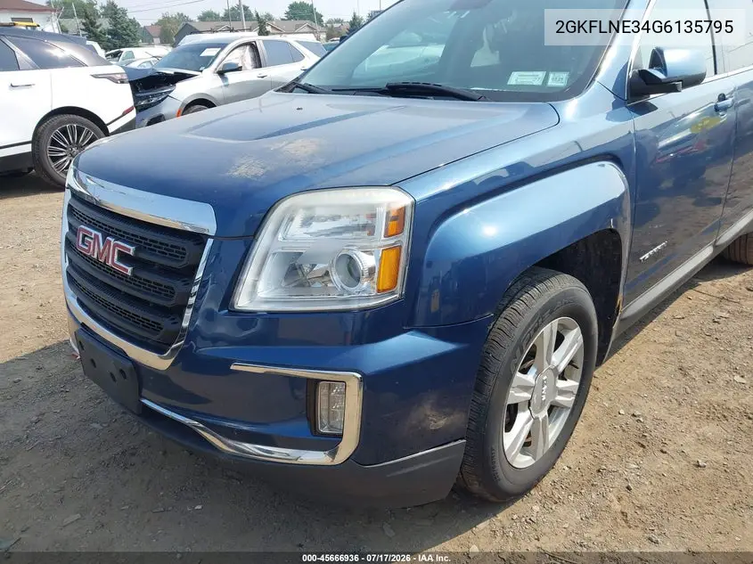 2016 GMC Terrain Sle-2 VIN: 2GKFLNE34G6135795 Lot: 45666936