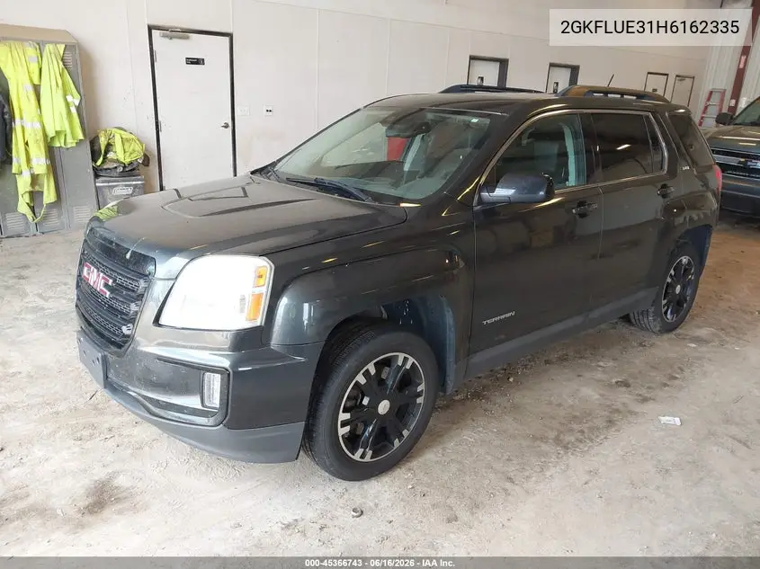 2017 GMC Terrain Slt VIN: 2GKFLUE31H6162335 Lot: 45366743