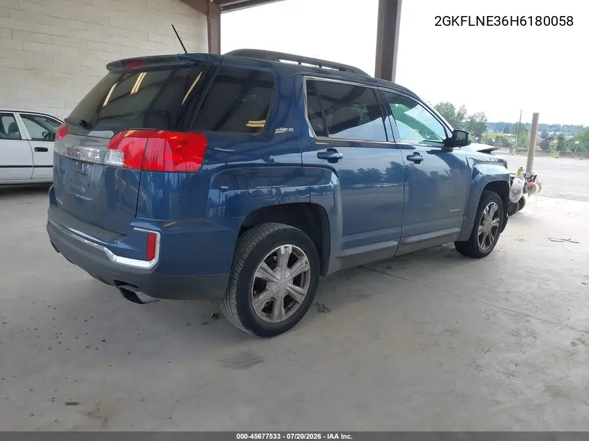 2017 GMC Terrain Sle-2 VIN: 2GKFLNE36H6180058 Lot: 45677533