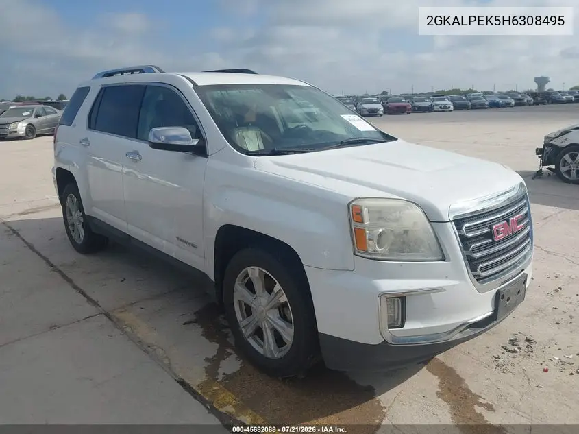 2017 GMC Terrain Slt VIN: 2GKALPEK5H6308495 Lot: 45682088