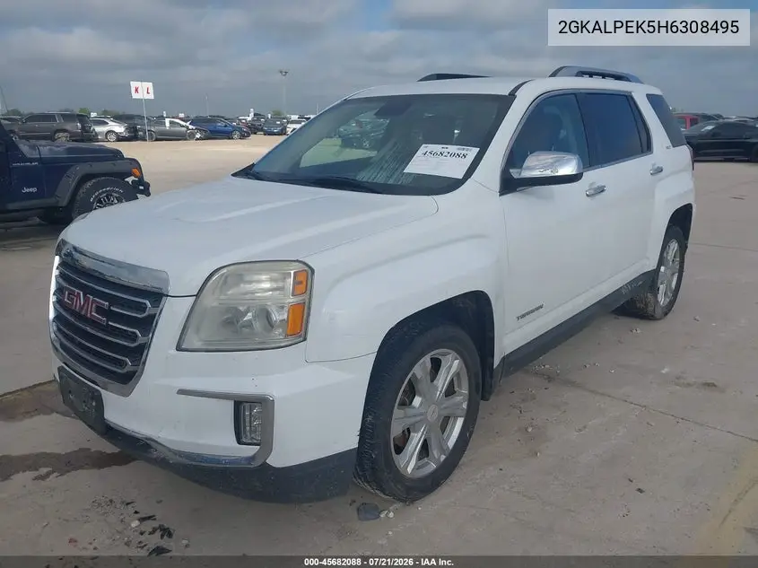 2017 GMC Terrain Slt VIN: 2GKALPEK5H6308495 Lot: 45682088