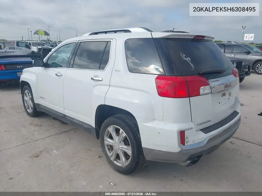 2017 GMC Terrain Slt VIN: 2GKALPEK5H6308495 Lot: 45682088