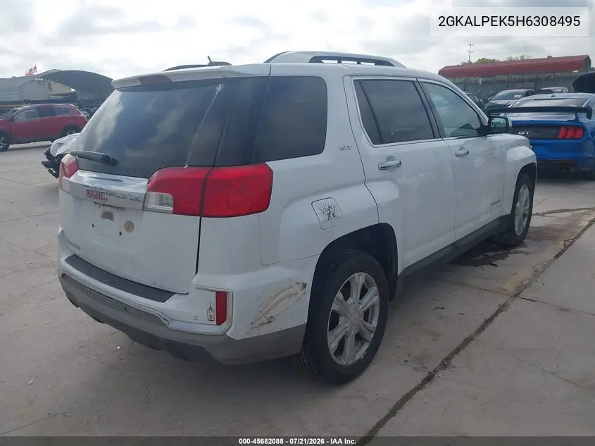 2017 GMC Terrain Slt VIN: 2GKALPEK5H6308495 Lot: 45682088
