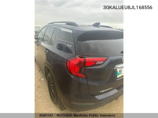 2018 GMC Terrain Sle VIN: 3GKALUEU8JL168556 Lot: 20261767