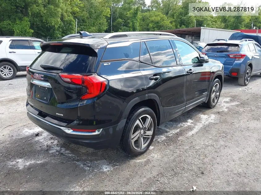 2018 GMC Terrain Slt VIN: 3GKALVEV8JL287819 Lot: 45421253
