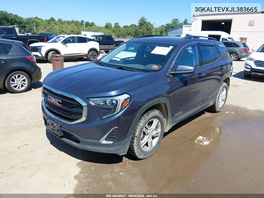 2018 GMC Terrain Sle VIN: 3GKALTEVXJL383665 Lot: 45429537