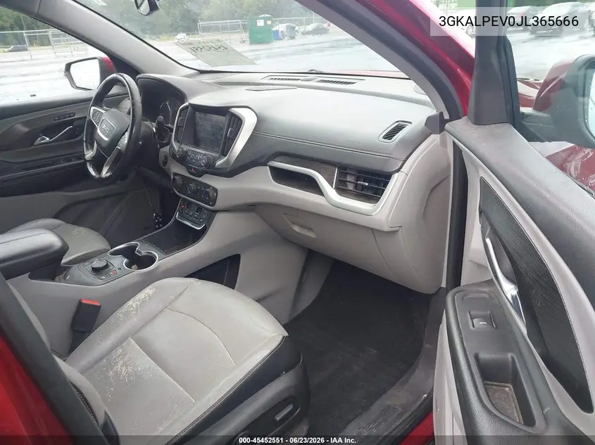 2018 GMC Terrain Slt VIN: 3GKALPEV0JL365666 Lot: 45452551