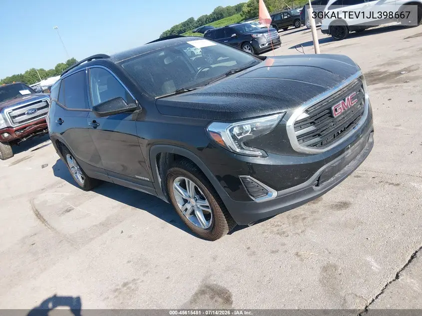 2018 GMC Terrain Sle VIN: 3GKALTEV1JL398667 Lot: 45615481