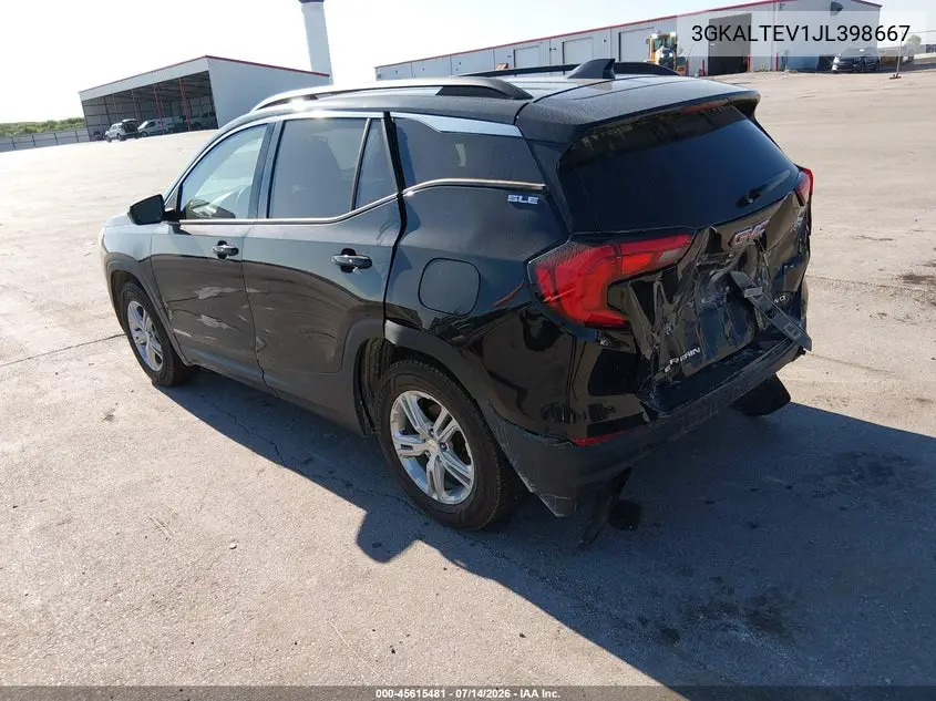 2018 GMC Terrain Sle VIN: 3GKALTEV1JL398667 Lot: 45615481