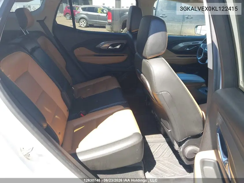 2019 GMC Terrain Slt VIN: 3GKALVEX0KL122415 Lot: 12630748