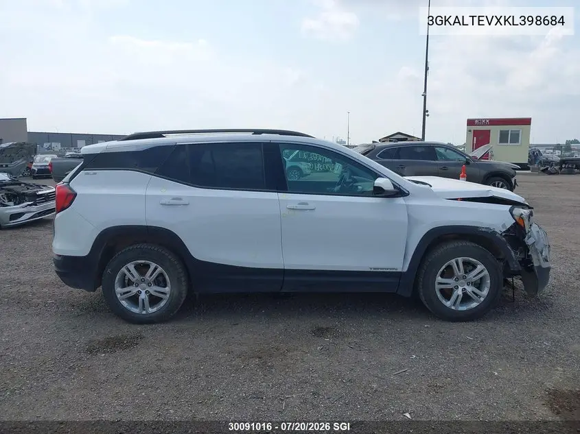 2019 GMC Terrain Sle VIN: 3GKALTEVXKL398684 Lot: 30091016