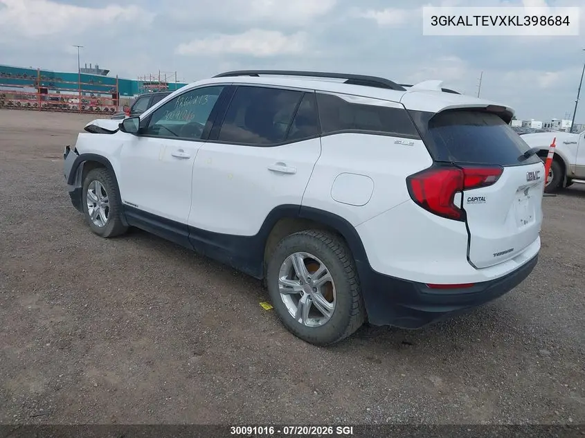 2019 GMC Terrain Sle VIN: 3GKALTEVXKL398684 Lot: 30091016